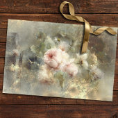 Onderdruk Roos | Blush PInk Grunge Decoupage Tissuepapier