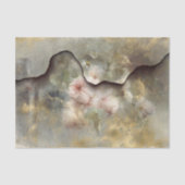 Onderdruk Roos | Blush PInk Grunge Decoupage Torn Tissuepapier (Voorkant)