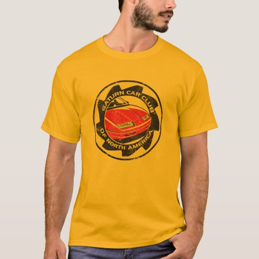 Onderdruk SCCNA-logo Gold T-Shirt (Voorkant)