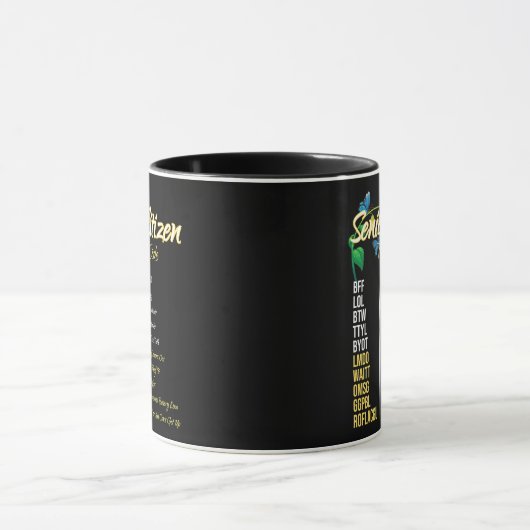 Onderdruk Senior Citizen Textiecode Grandpa Mok (Midden)