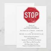 Onderdruk stopteken kaart (Voorkant / Achterkant)