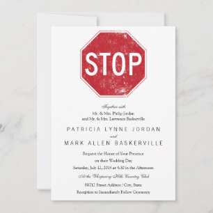 Onderdruk stopteken kaart