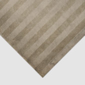 Onderdruk Tan Stripes-ontkoppeling Tissuepapier (Detail)