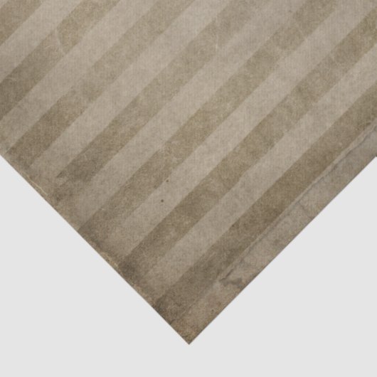 Onderdruk Tan Stripes-ontkoppeling Tissuepapier (Detail)