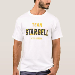 Onderdruk team Stargell Gift Proud Familienaam T-shirt