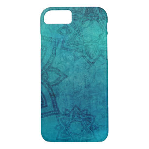 Onderdruk Turquoise Mandala iPhone Hoesje