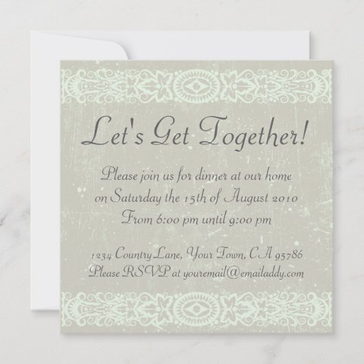 Onderdruk Uitnodiging van de Binnenpartij van de E (Voorkant)