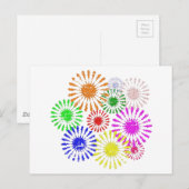 Onderdruk ventilatorbarst briefkaart (Voorkant / Achterkant)