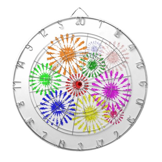 Onderdruk ventilatorbarst dartbord (Voorkant)