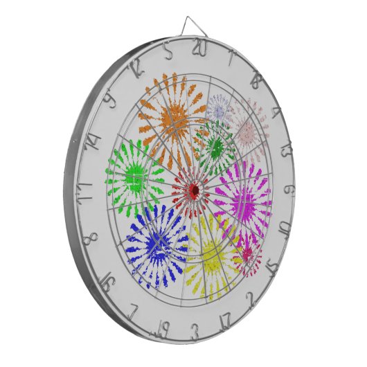 Onderdruk ventilatorbarst dartbord (Voorkant Links)