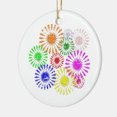 Onderdruk ventilatorbarst keramisch ornament (Links)