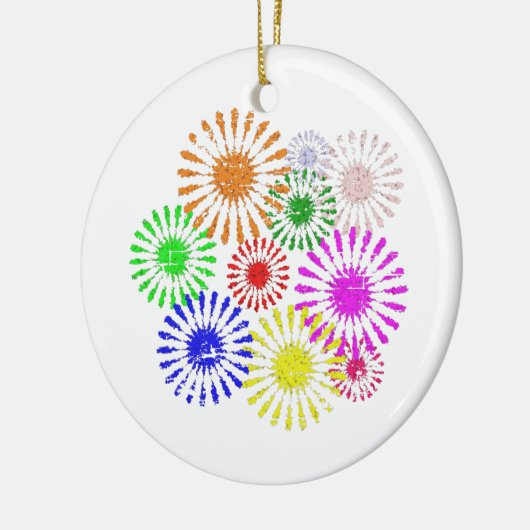 Onderdruk ventilatorbarst keramisch ornament (Links)