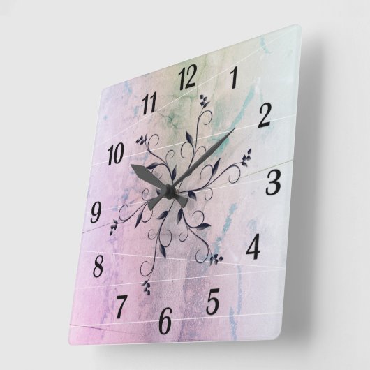 Onderdruk Vierkante Klok (Hoek)