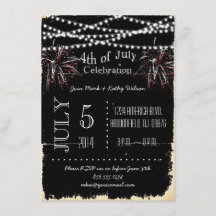 Onderdruk vuurwerk 4de van de Uitnodiging van de P