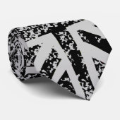 Onderdruk, zwart-uniale aansluiting stropdas (Opgerold)