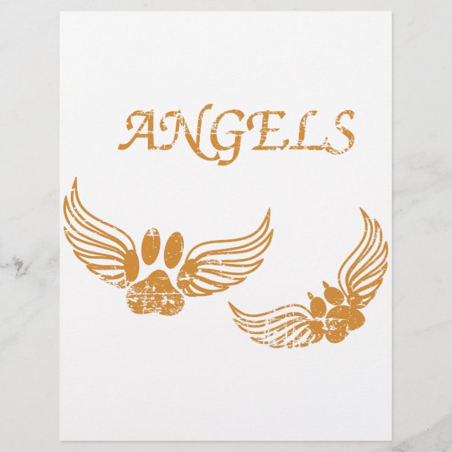 Onderdrukkende Angel Pet Paws (Voorkant)