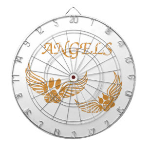 Onderdrukkende Angel Pet Paws Dartbord