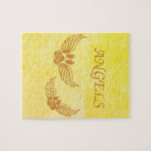 Onderdrukkende Angel Pet Paws Legpuzzel (Horizontaal)