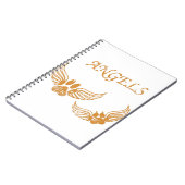 Onderdrukkende Angel Pet Paws Notitieboek (Linkerzijde)