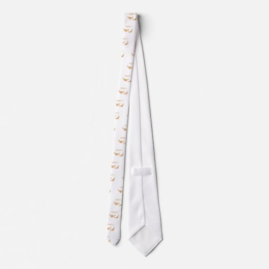 Onderdrukkende Angel Pet Paws Stropdas (Achterkant)