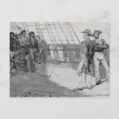 Onderdrukking van Amerikaanse zeelieden Briefkaart (Voorkant)