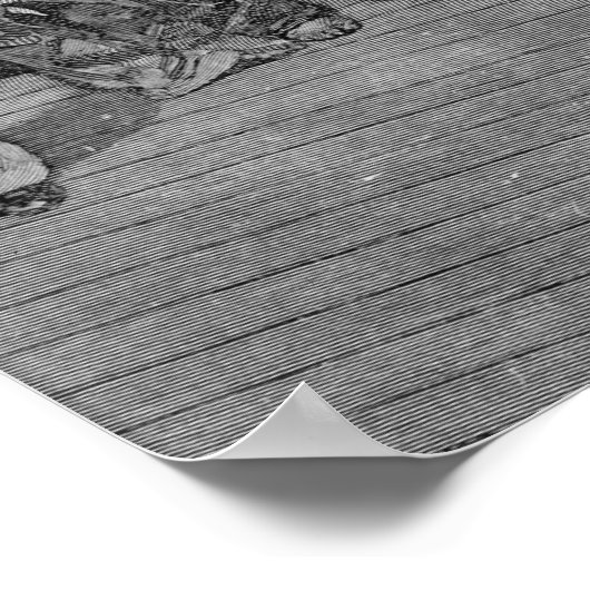 Onderdrukking van Amerikaanse zeelieden Poster (Hoek)