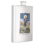 Onderdrukking van de Absinthe Hip-kolf Flacon (Rechts)