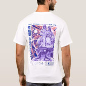 Onderdrukking van Human front en back streetwear T-shirt (Achterkant)