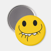 Onderdrukt gele gele gele gele gele gezicht magneet (Voorkant / Achterkant)