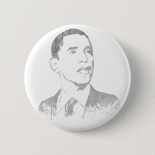 Onderdrukte Barack Obama Buttonnen Ronde Button 5,7 Cm (Voorkant)