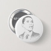 Onderdrukte Barack Obama Buttonnen Ronde Button 5,7 Cm (Voorkant /achterkant)