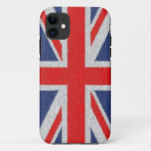 Onderdrukte Britse vlag iPhone 5 Hoesje (Achterkant)