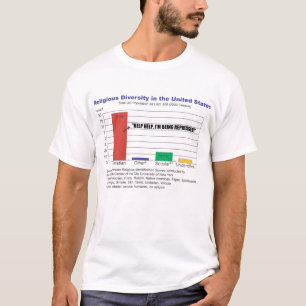 onderdrukte christenen t-shirt