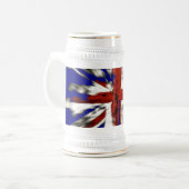 Onderdrukte Jack van de Britse Unie Bierpul (Voorkant links)