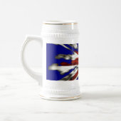 Onderdrukte Jack van de Britse Unie Bierpul (Links)