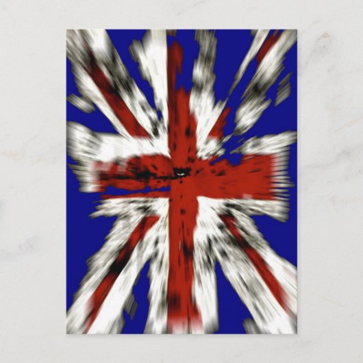 Onderdrukte Jack van de Britse Unie Briefkaart (Voorkant)