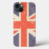 Onderdrukte Jack van de Britse Unie Case-Mate iPhone Case (Achterkant)