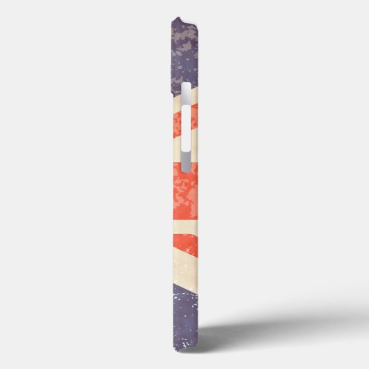 Onderdrukte Jack van de Britse Unie Case-Mate iPhone Case (Achterkant / Links)