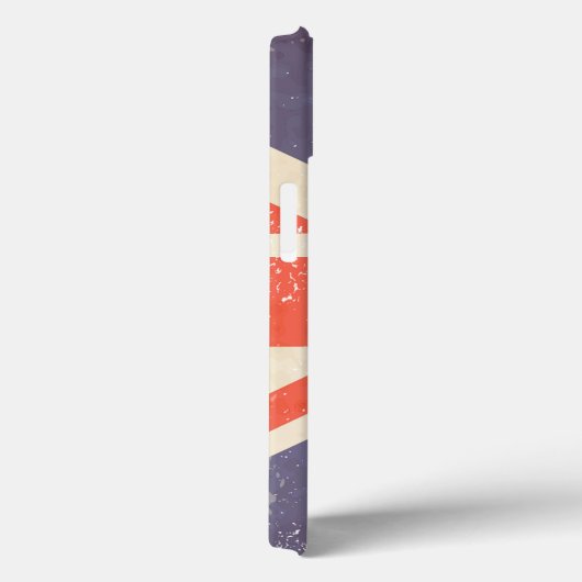 Onderdrukte Jack van de Britse Unie Case-Mate iPhone Case (Achterkant / Rechts)