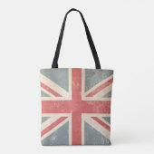 Onderdrukte Jack van de Britse Unie Tote Bag (Achterkant)