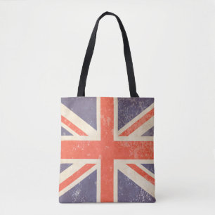Onderdrukte Jack van de Britse Unie Tote Bag