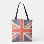 Onderdrukte Jack van de Britse Unie Tote Bag (Achterkant)