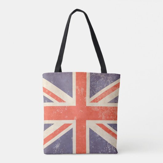 Onderdrukte Jack van de Britse Unie Tote Bag (Achterkant)