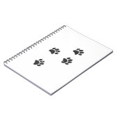 Onderdrukte tandwielsporen notitieboek (Linkerzijde)