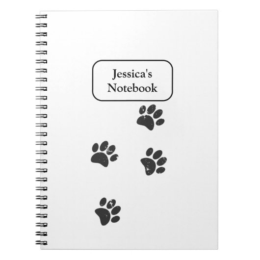 Onderdrukte tandwielsporen notitieboek (Voorkant)