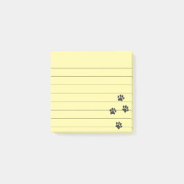 Onderdrukte tandwielsporen, voorzien van 3x3 post-it® notes