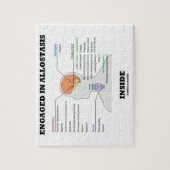 Ondergebracht in Allostasis Inside (hormoon) Legpuzzel (Verticaal)