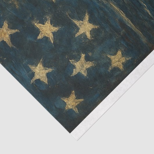 Ondergedompeld Schedel en Reflectie Decoupage Papi Tissuepapier (Detail)