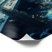 ondergedompelde samenleving perfect poster (Hoek)