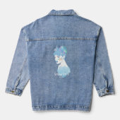ondergedompelde schoonheid denim jacket (Achterkant)